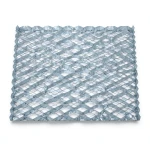 Galvanized Steel Expanded Metal Mesh Thickness 2 mm Width 1.22 M Length 1 M