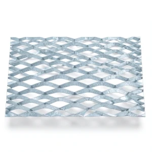 Galvanized Steel Expanded Metal Mesh Thickness 1.7 mm Width 1.22 m Length 3 m
