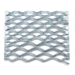 Galvanized Steel Expanded Metal Mesh Thickness 1.7 mm Width 1.22 M Length 5 M