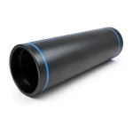 مواسير HDPE نسبة الأبعاد القياسية SDR 11 قطر خارجي 710 مم سمك 64.5 مم لون أسود