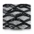 Hot Rolled (Black) Steel Expanded Metal Mesh  [Mazyoon] Thickness 2 mm Width 2.44  meter Length 3 meter | Bait Al Tatawor Company
