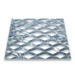 Galvanized Steel Expanded Metal Mesh Thickness 1.7 mm Width 1.22 M Length 5 M