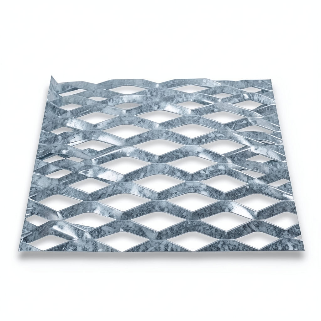 Galvanized Steel Expanded Metal Mesh Thickness 1.7 mm Width 1.22 M Length 5 M
