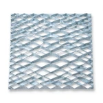Galvanized Steel Expanded Metal Mesh Thickness 1.8 mm Width 1.22 M Length 1 M