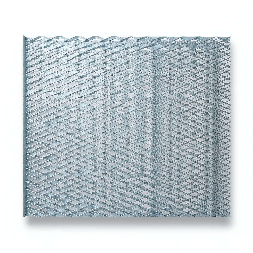 Galvanized Steel Expanded Metal Mesh Thickness 1.7 mm Width 1.22 m Length 7 m