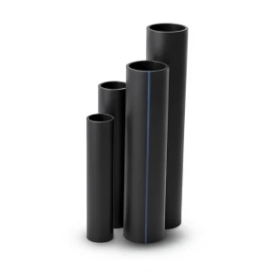 HDPE Pipes SDR 11 Outside Diameter 250 mm Thickness 22.7 mm Black