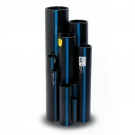 Sappco HDPE Pipe   PE 100  Size (OD) 200 mm Thickness 7.7 mm Black Color
