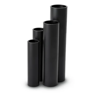 مواسير HDPE SDR 11 قطر خارجي 280 مم سمك 25.4 مم لون أسود