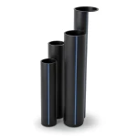 HDPE Pipes SDR 17.6 Outside Diameter 75 mm Thickness 4.3 mm Black