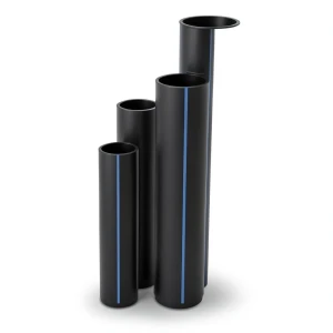 مواسير HDPE SDR 17.6 قطر خارجي 75 مم سمك 4.3 مم لون أسود