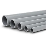 UPVC Pipes Nominal Pressure 2 Bar Outside Diameter 250 mm Thickness 2.0 mm Gray