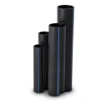 HDPE Pipes SDR 11 Outside Diameter 450 mm Thickness 40.9 mm Black