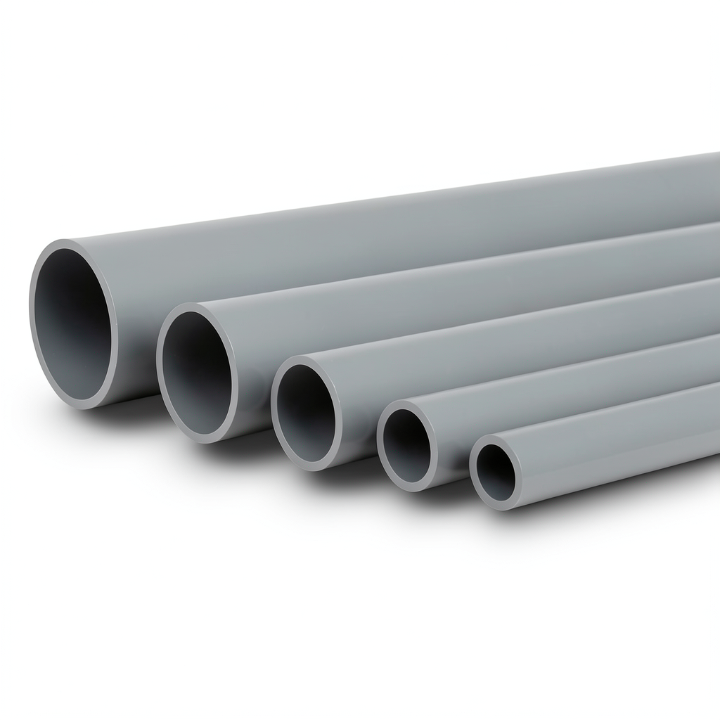 UPVC Pipes Nominal Pressure 2 Bar Outside Diameter 355 mm Thickness 2.9 mm Gray