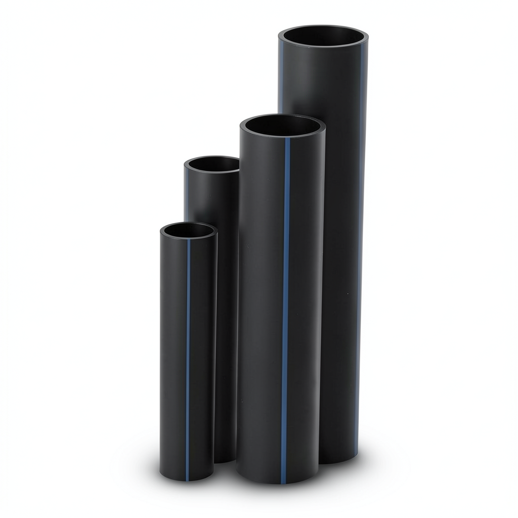 مواسير HDPE SDR 11 قطر خارجي 500 مم سمك 45.4 مم لون أسود