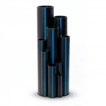 Sappco HDPE Pipe   PE 100  Size (OD) 250 mm Thickness 9.6 mm Black Color