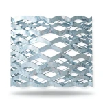 Galvanized Steel Expanded Metal Mesh Thickness 1.8 mm Width 1.22 m Length 3 m