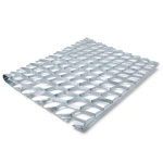 Galvanized Steel Expanded Metal Mesh Thickness 1.8 mm Width 1.22 m Length 6 m