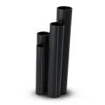 HDPE Pipes SDR 11 Outside Diameter 630 mm Thickness 57.2 mm Black