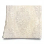 Italian wallpaper classic design size 10m x 1.06m, pale beige, model 44408