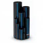 Sappco HDPE Pipe   PE 100  Size (OD) 200 mm Thickness 9.6 mm Black Color