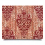 Wall decoration classic design, size 10 m x 1.06 m, red color, model 44410
