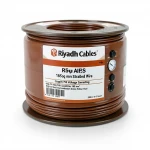 Riyadh Cables 185sq mm Stranded Wire, Copper Conductor 450/750 Voltage Rating, Brown Color, 2000m Length