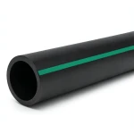 أنابيب HDPE ضغط 15.7 بار PE 63 قطر خارجي 200 مم SDR 6 لون أسود