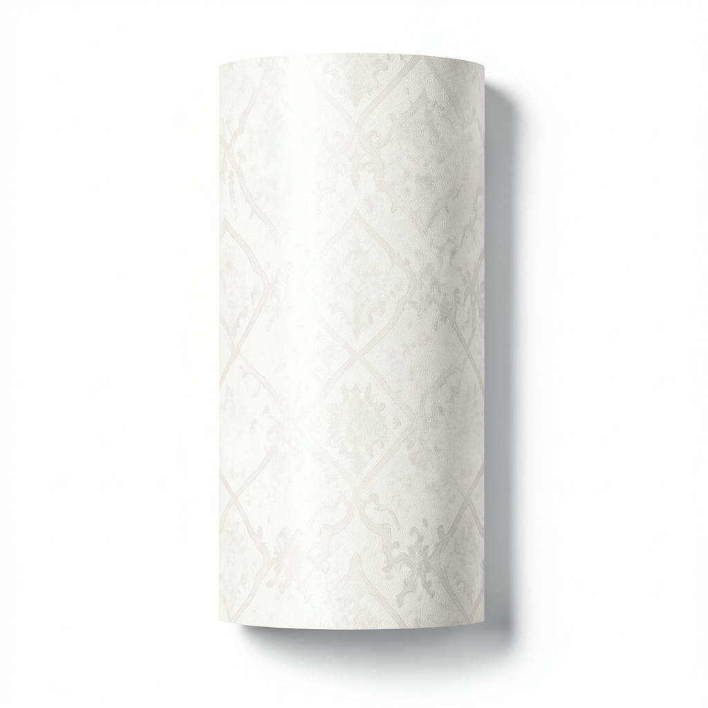 Italian Patterned Wall Covering 10m x 0.70m Creamy Color, Model Z76026