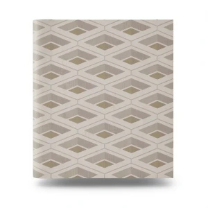 Geometric Wallpaper Light Brown 10m x 0.70m, Model Z76016