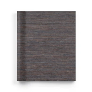 Italian Wooden Wallpaper 10m x 0.73m Dark Brown, Model 45106