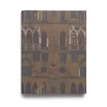 ورق جدران ايطالي، لون بني، تصميم مودرن، مقاس 10 م×1.06 م، موديل 81730
