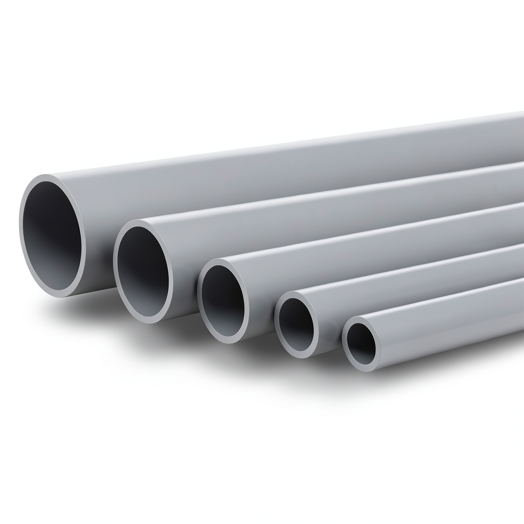 UPVC Pipes Nominal Pressure 2 Bar Outside Diameter 900 mm Thickness 7.2 mm Gray