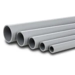 UPVC Pipes Nominal Pressure 6 Bar Outside Diameter 40 mm Thickness 1.8 mm Gray Color