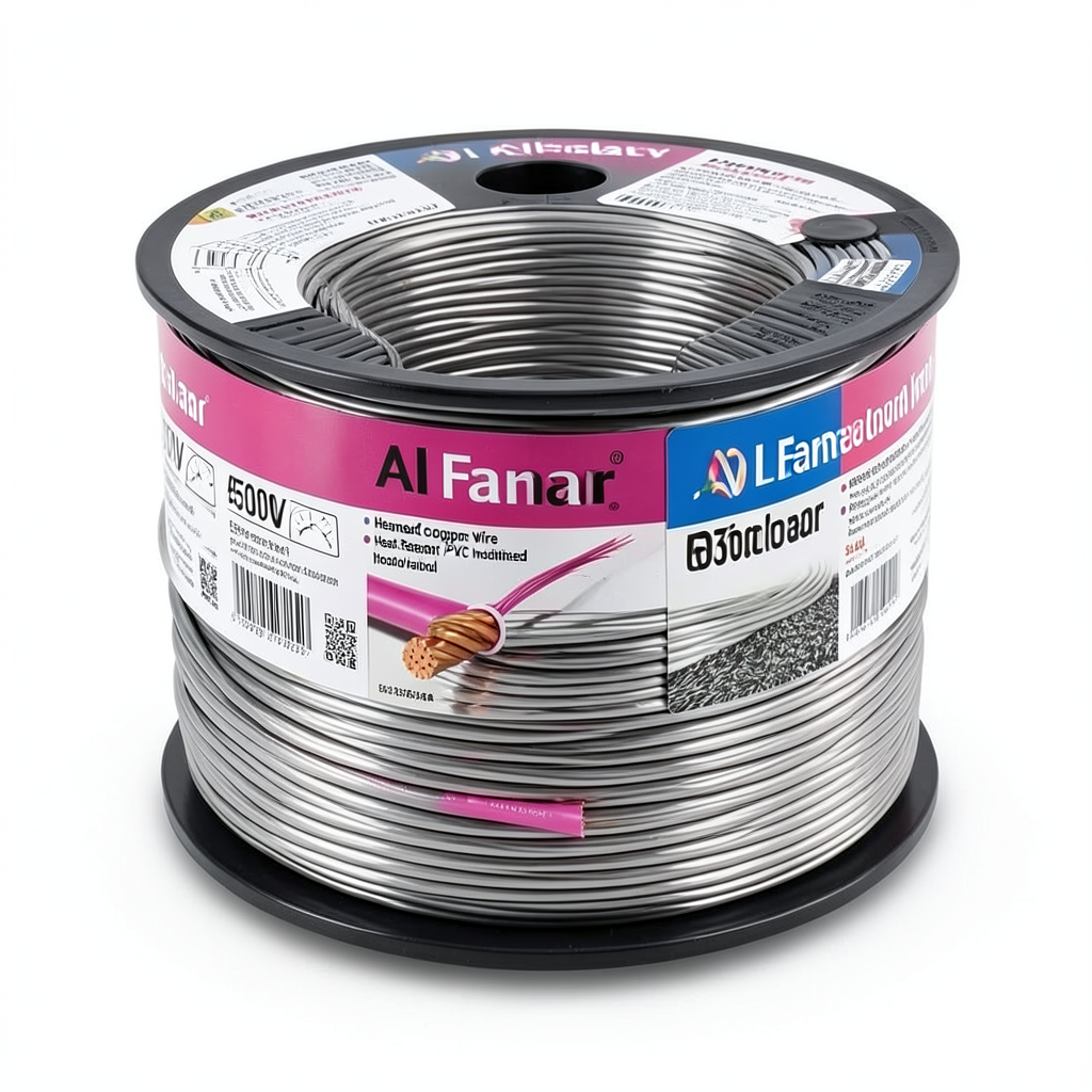 630mm Stranded Copper Wire Heat Resistant PVC Insulated 450/750V 300ft Coil | Al Fanar