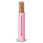 6mm Stranded Copper Wire Heat Resistant PVC Insulated 450/750V 300 feet Pink | Al Fanar