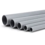 UPVC Pipes Nominal Pressure 6 Bar Outside Diameter 110 mm Thickness 3.2 mm Gray