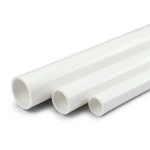 مواسير UPVC سمك 1.85 مم SDR 26 قطر خارجي 48.26 مم أبيض