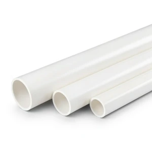 مواسير UPVC مقاس 2 أنش سمك 2.31 مم SDR 26 قطر خارجي 60.32 مم أبيض