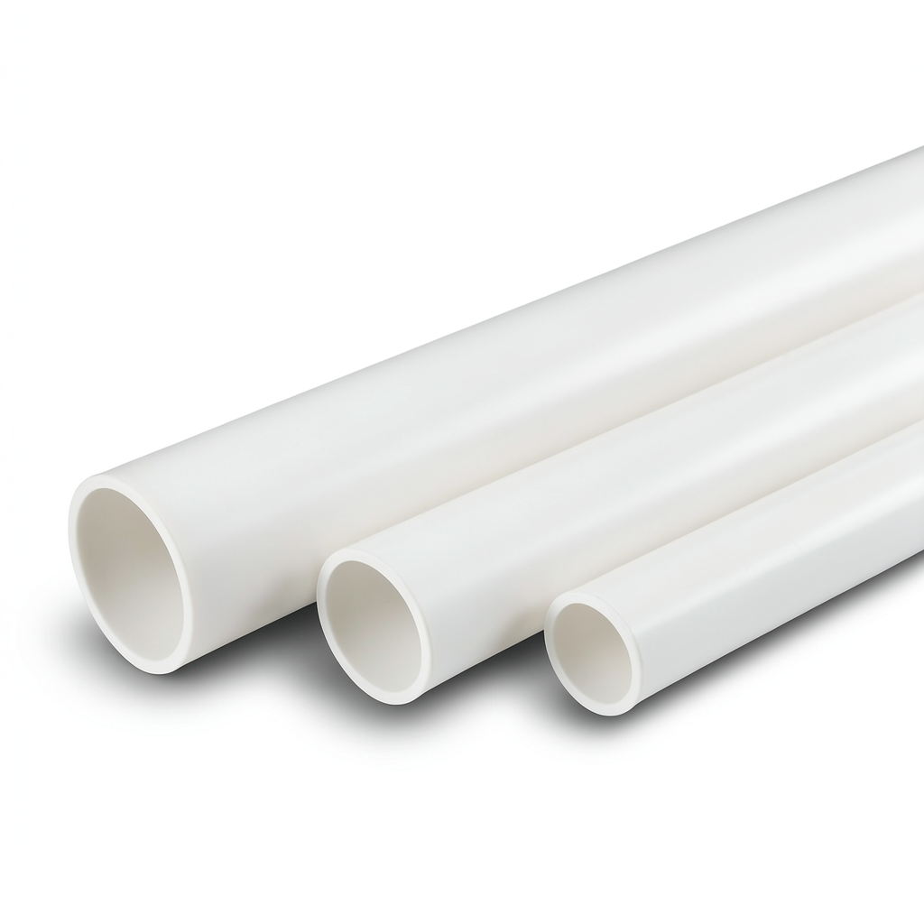 أنابيب UPVC مقاس 2 إنش سمك 3.55 مم SDR 17 لون أبيض