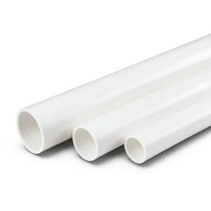 أنابيب UPVC سمك 4.29 مم SDR 17 مقاس 2.5 إنش لون أبيض