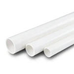أنابيب UPVC مقاس 0.75 أنش سمك 1.52 مم SDR 26 قطر خارجي 26.67 مم أبيض