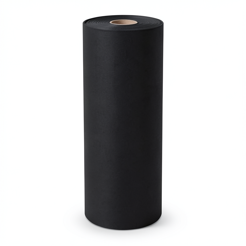 Plain Wallpaper Black Color 10m x 0.70m, Model Z76008