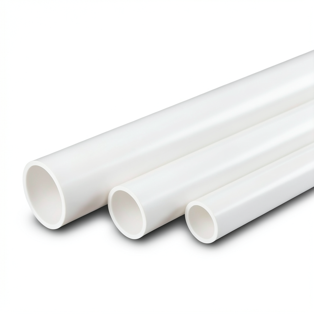 أنابيب UPVC سمك 2.87 مم SDR 21 القطر الخارجي 60.32 مم أبيض