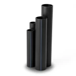 HDPE Pipes SDR 13.6 Outside Diameter 110 mm Thickness 8.1 mm Black