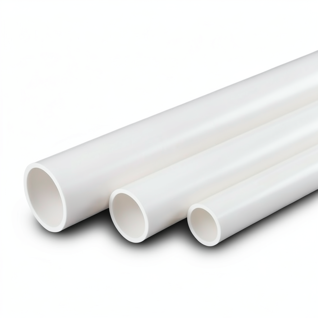 مواسير UPVC مقاس 3.5 إنش سمك 4.83 مم SDR 21 لون أبيض