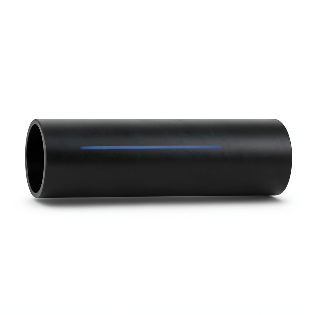 مواسير HDPE SDR 13.6 قطر خارجي 160 مم سمك 11.8 مم لون أسود