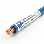 سلك مفرد نحاس مجدول عزل PVC، مساحة مقطع 70 ملم 450/750 فولت لون ازرق | كابلات الرياض