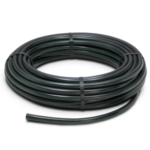 لفة أنابيب بلاستيك HDPE ضغط 15.7 بار PE 63 قطر خارجي 25 مم SDR 6 لون أسود