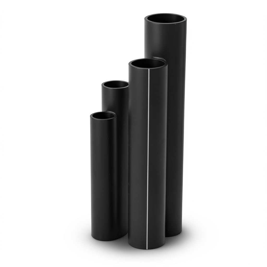 HDPE Pipes SDR 13.6 Outside Diameter 180 mm Thickness 13.3 mm Black