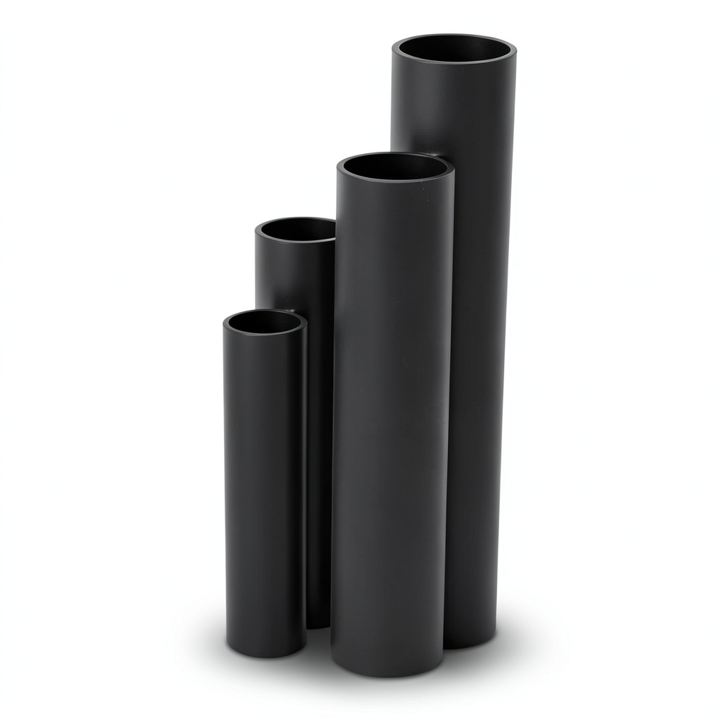 Al-Jawdah HDPE Pipes SDR 13.6 Outside Diameter 200 mm Thickness 14.7 mm Black